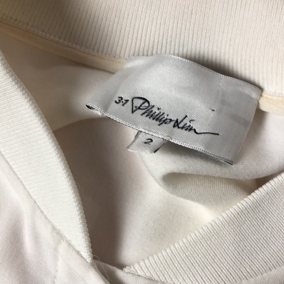 3.1 Phillip Lim white tunic shirt Size 2 - Picture 9 of 11